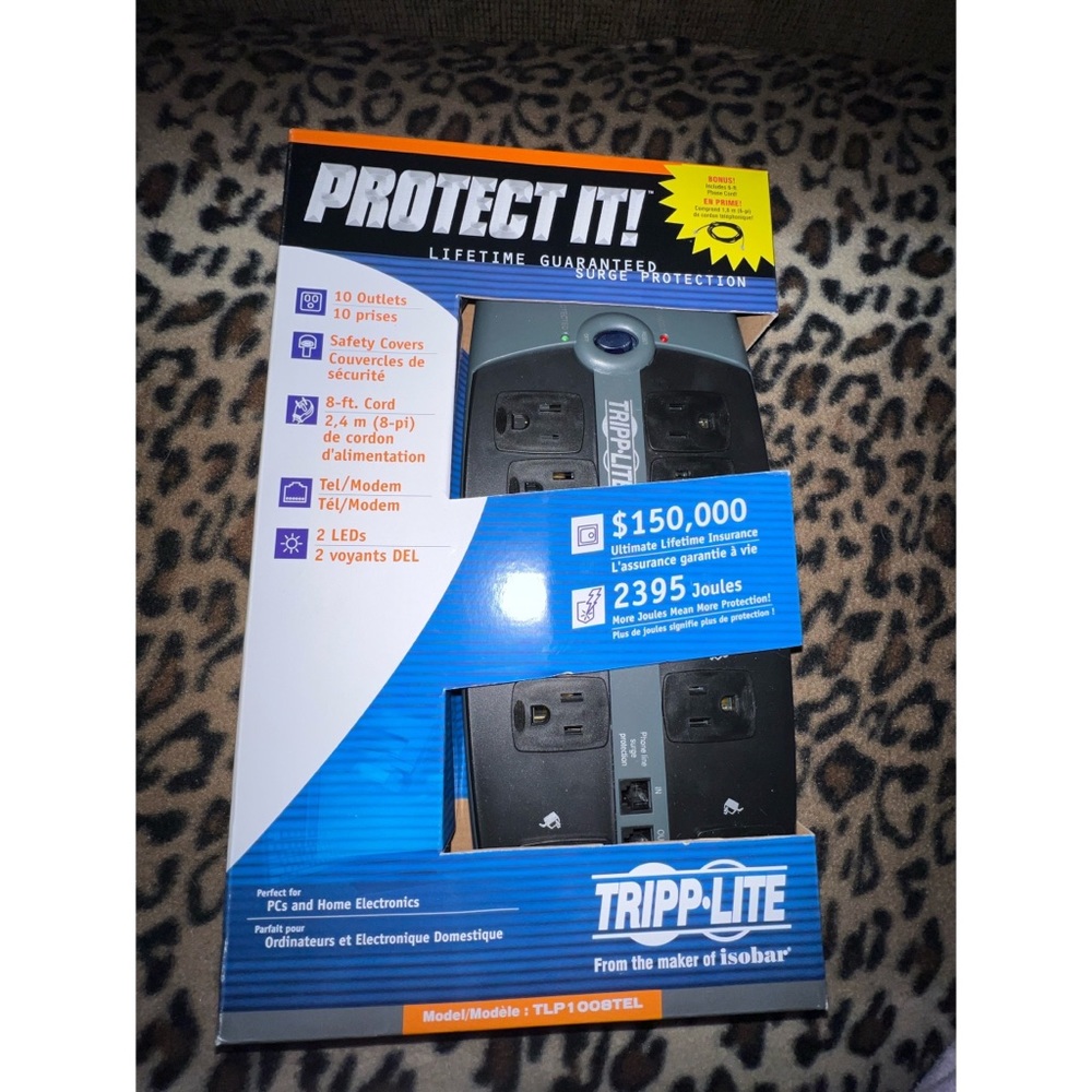 Tripp lite surge protector